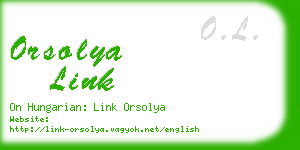 orsolya link business card